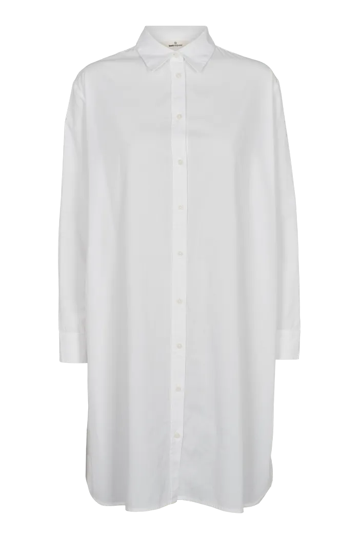 Vilde Oversized Dress GOTS - Bright White