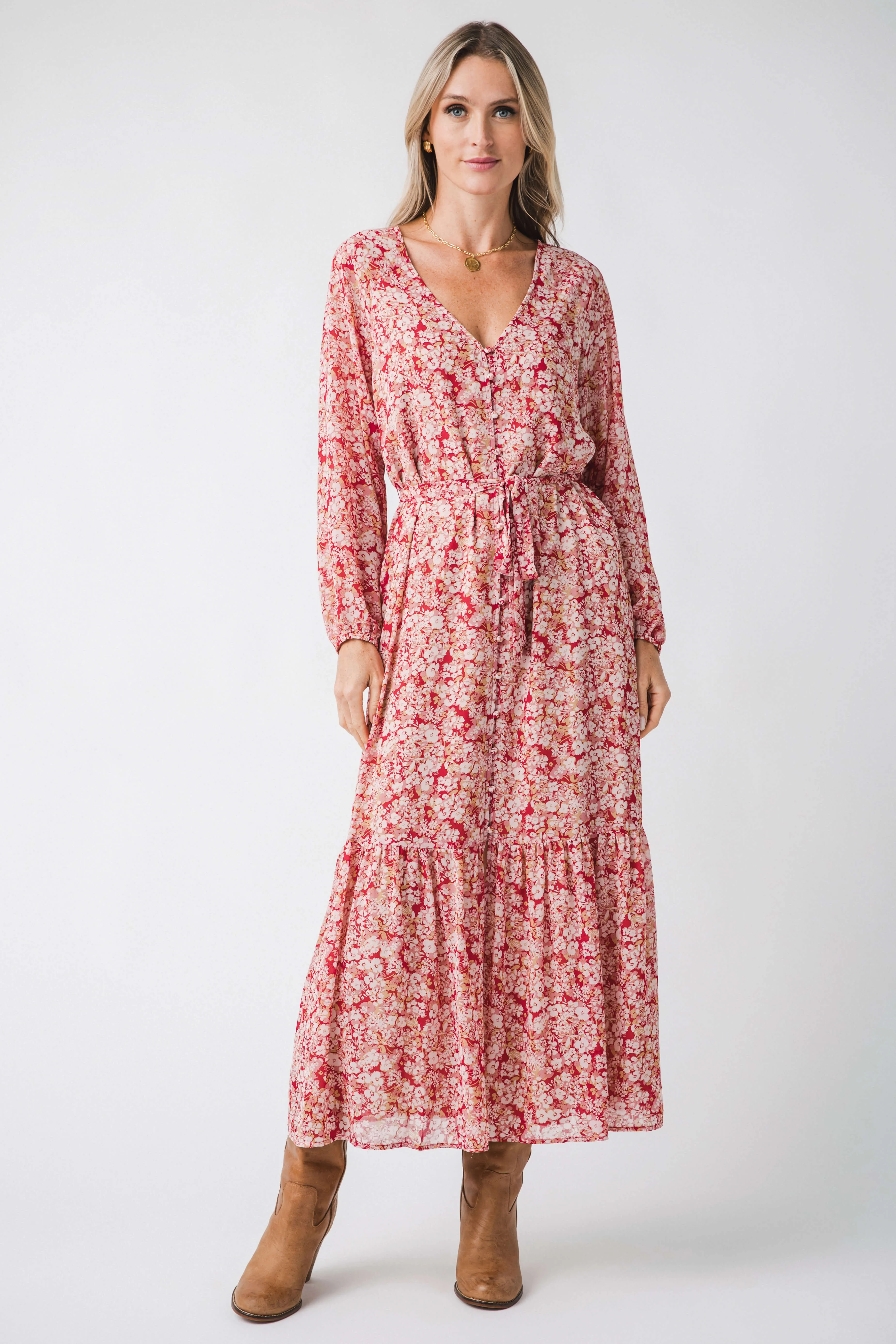 Z Supply Della Floral Print Dress